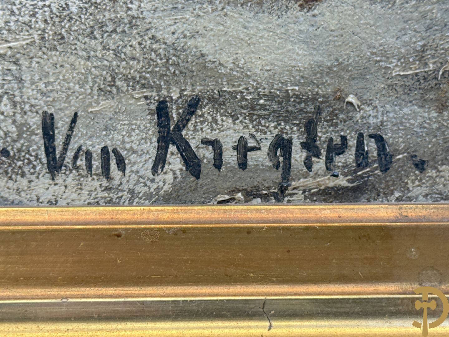 VAN KREGTEN Fedor getekend 