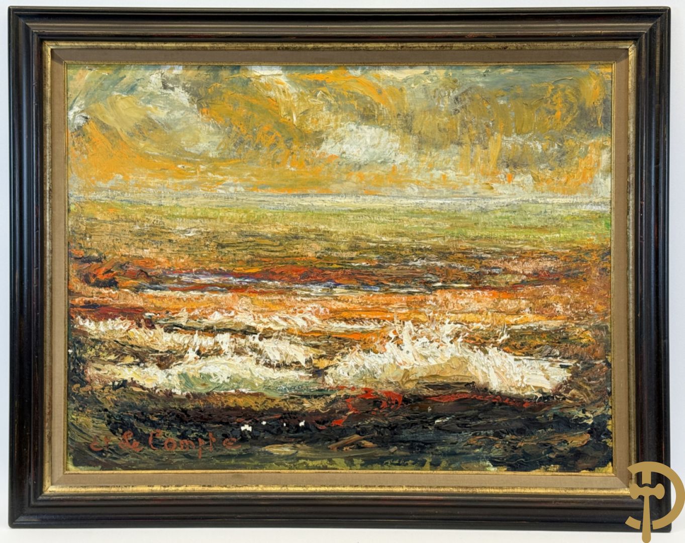 LE COMPTE Et. getekend 