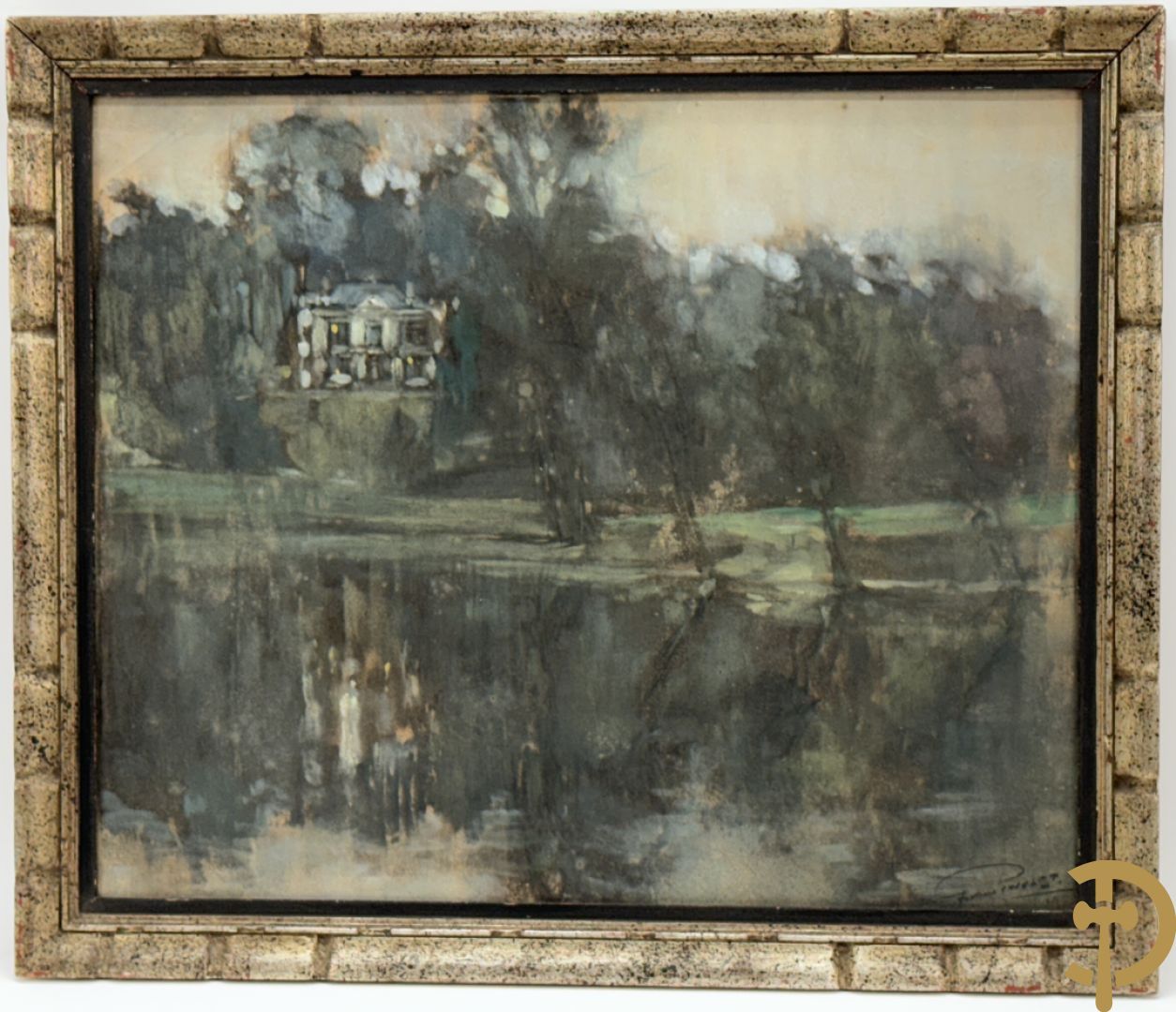 VAN HOLST G. getekend 