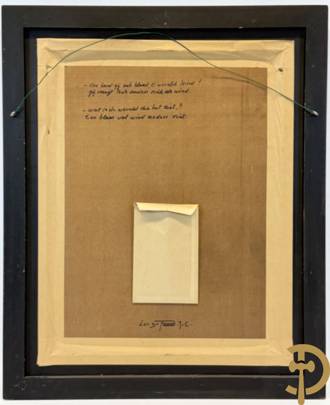 DE PAUW Luc J.C. getekend 