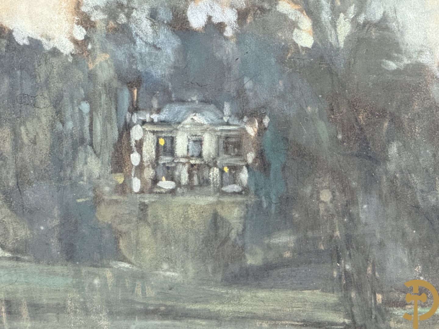 VAN HOLST G. getekend 