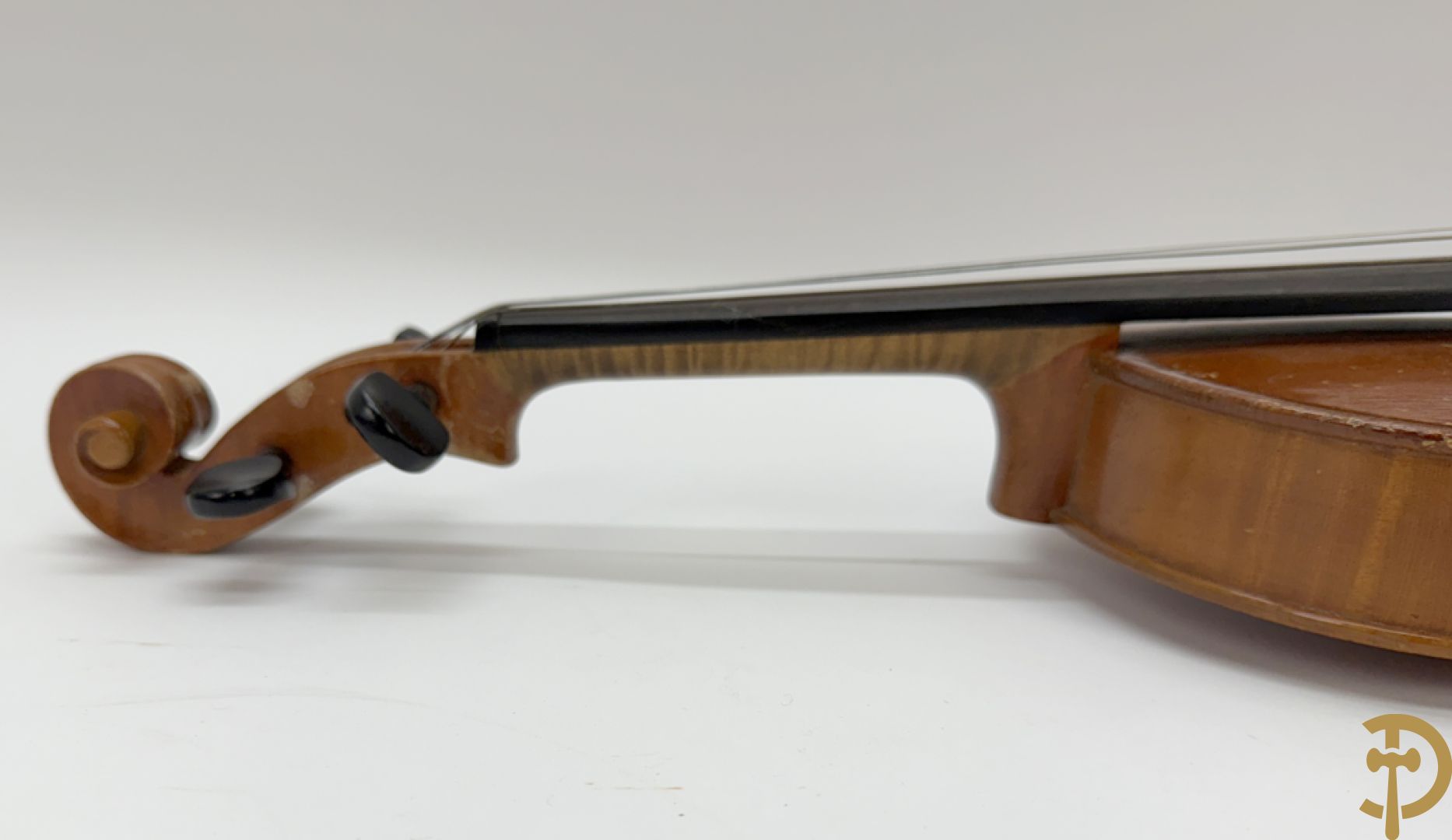 Oude viool, Caspar Da Salo N. Brescia getekend binnenin