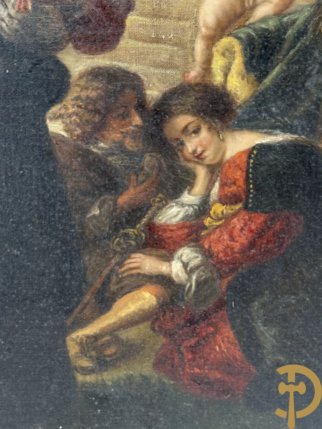 MANNOO A. getekend, naar P.P. Rubens 