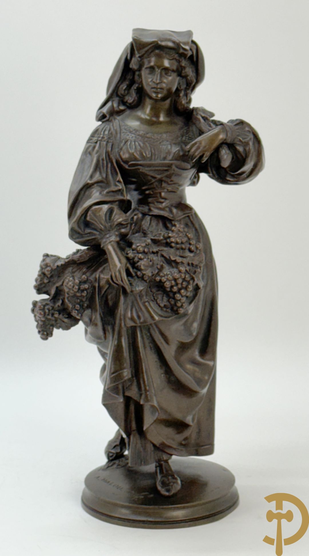 HALOU A. sculpt. getekend 