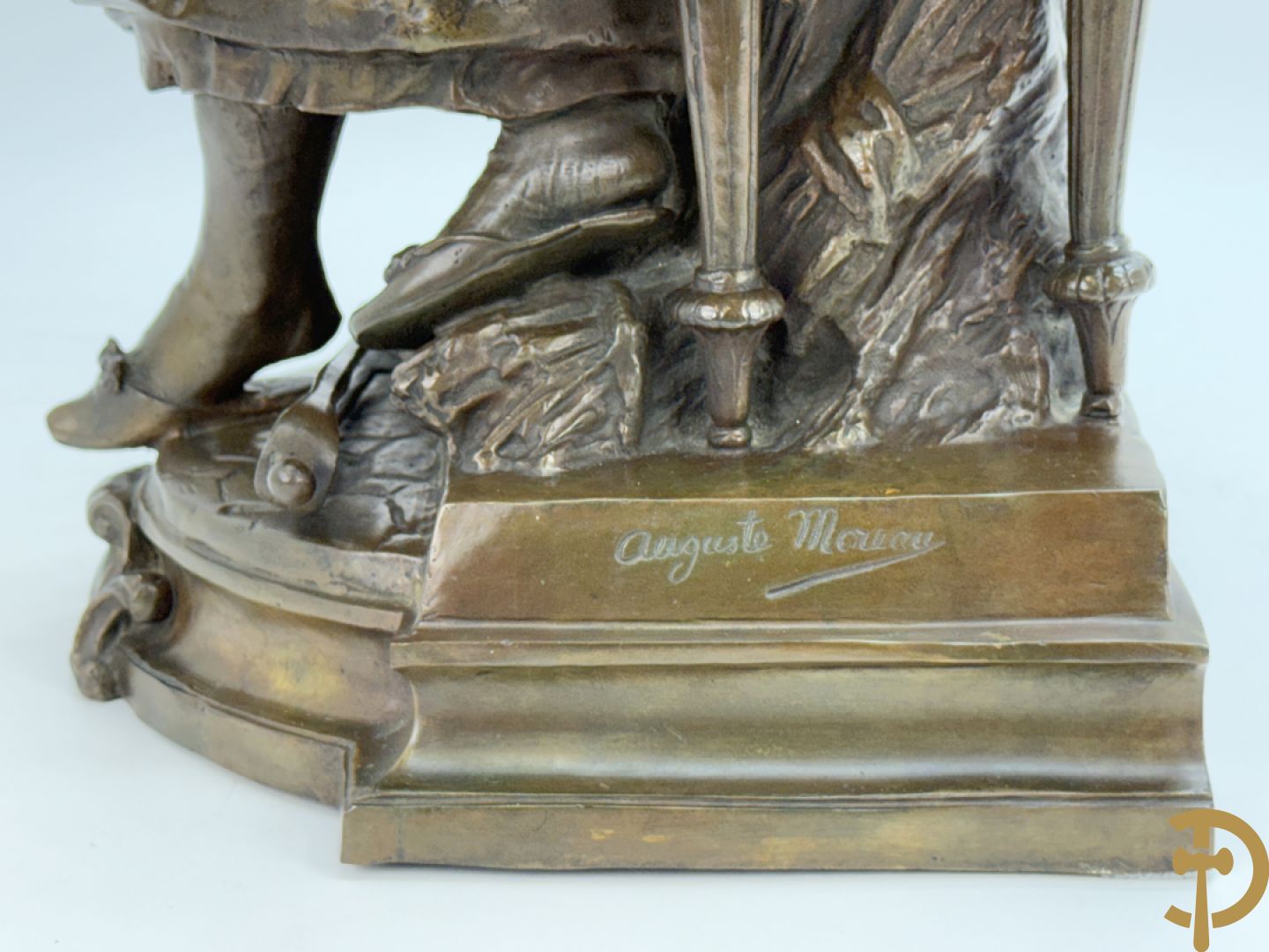 MOREAU Auguste getekend 