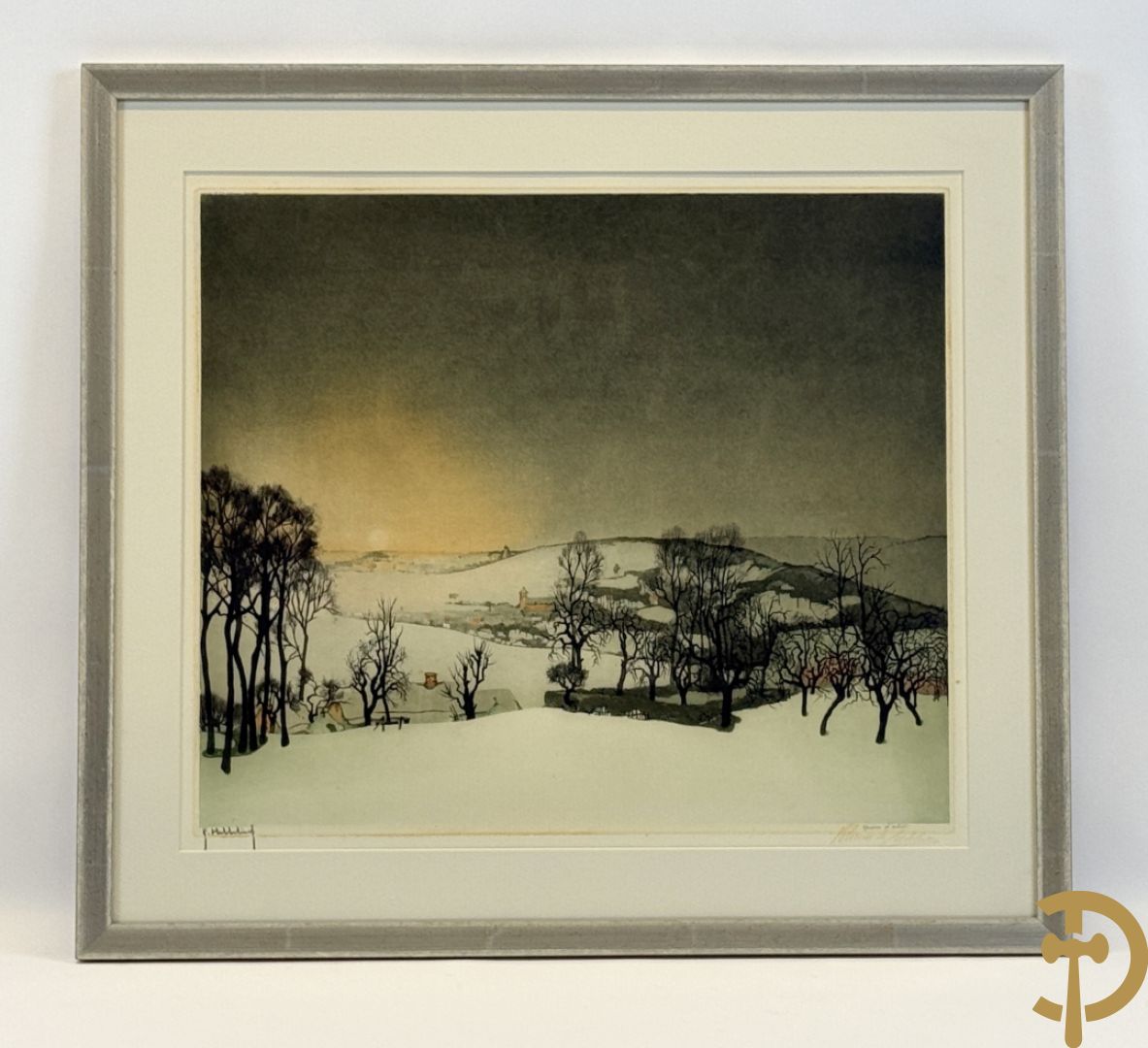 DE SAEDELEER Valerius in de plaat getekend 