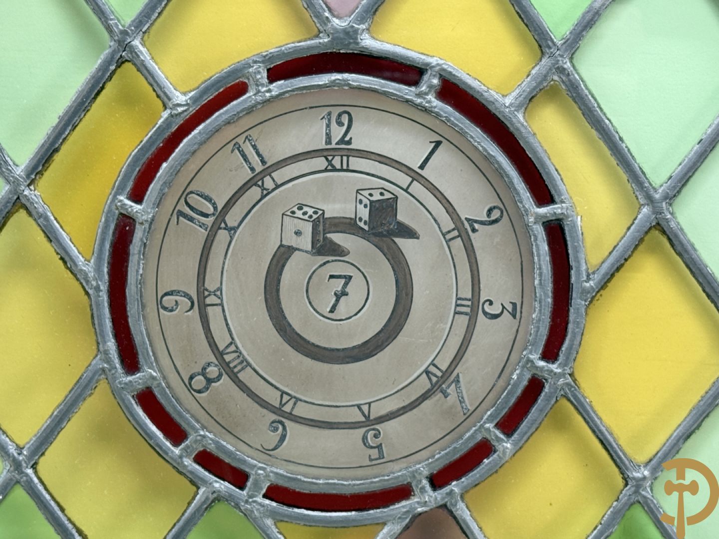 Twaalf loodramen met afbeeldingen van volksspelen