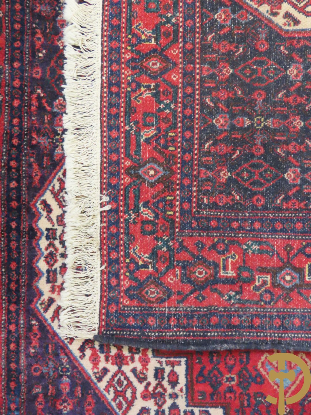 Perzisch handgeknoopt tapijt Senneh + Oosters handgeknoopt Bidjar + Oosters handgeknoopt tapijt Senneh