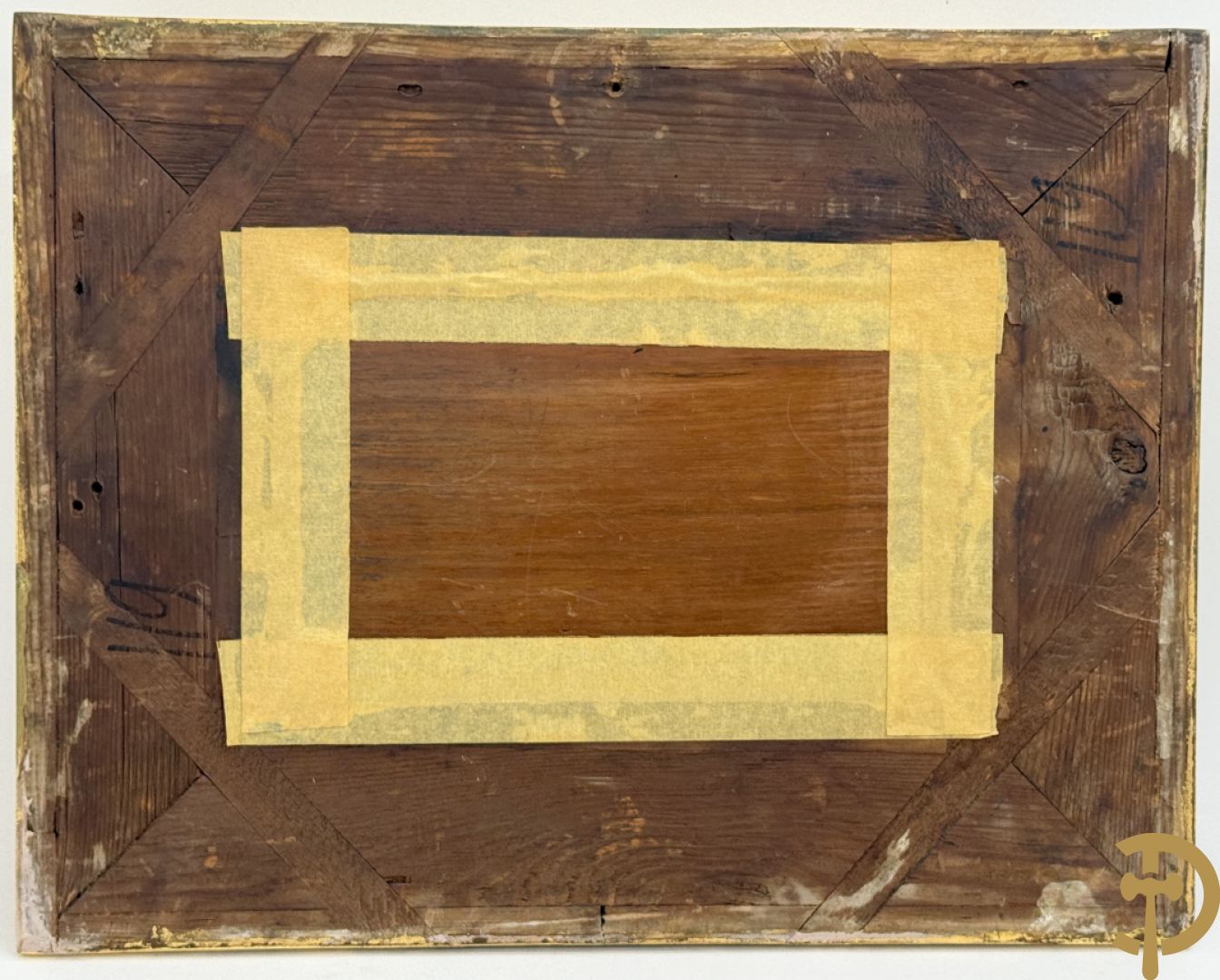 Onleesbaar getekend rechts onder 