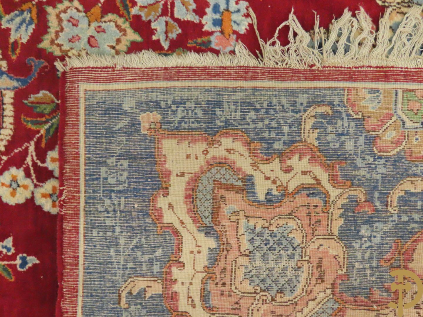 Oosters handgeknoopt tapijt Kirman Royal