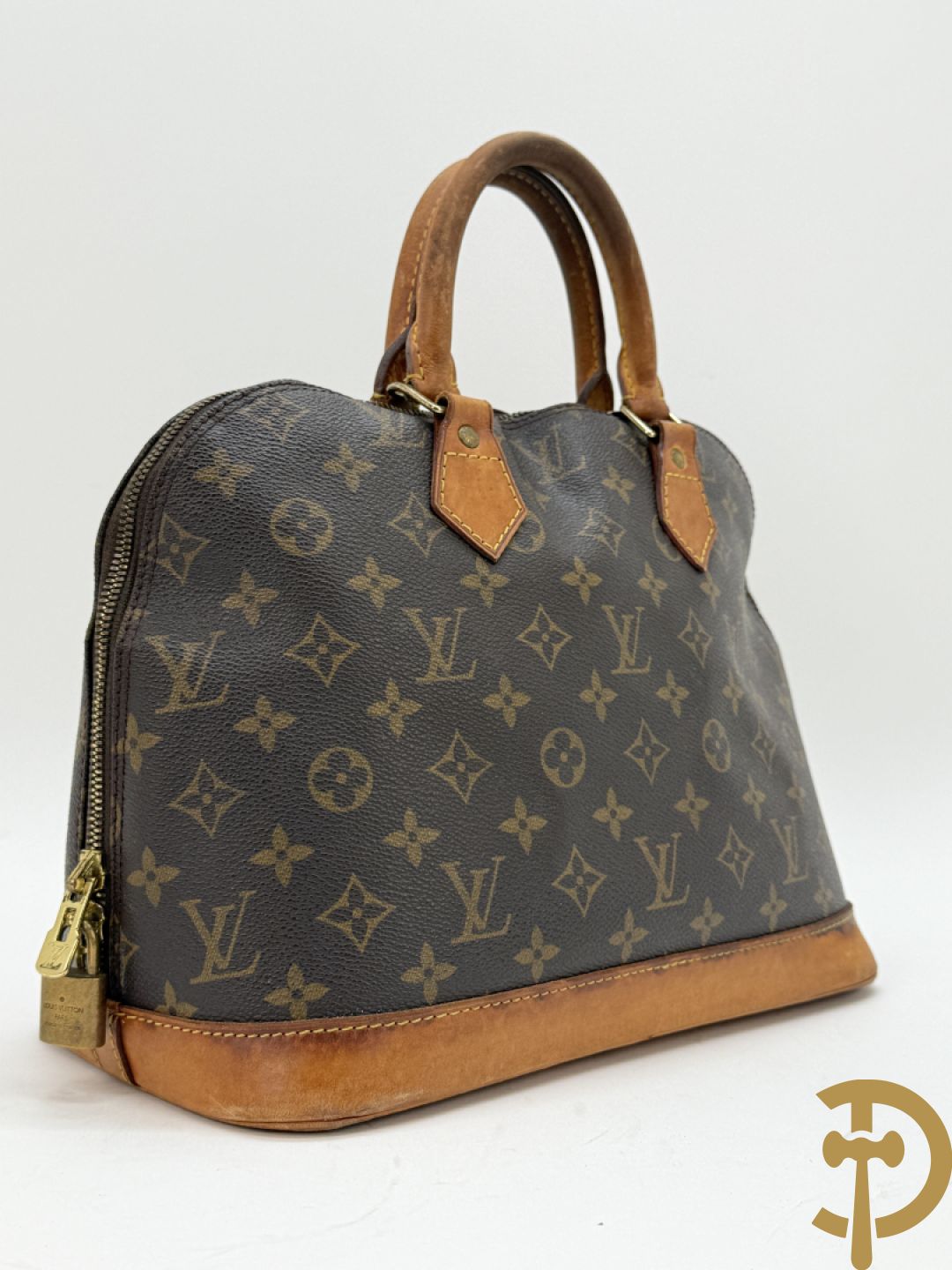 Lederen dameshandtas Louis Vuitton