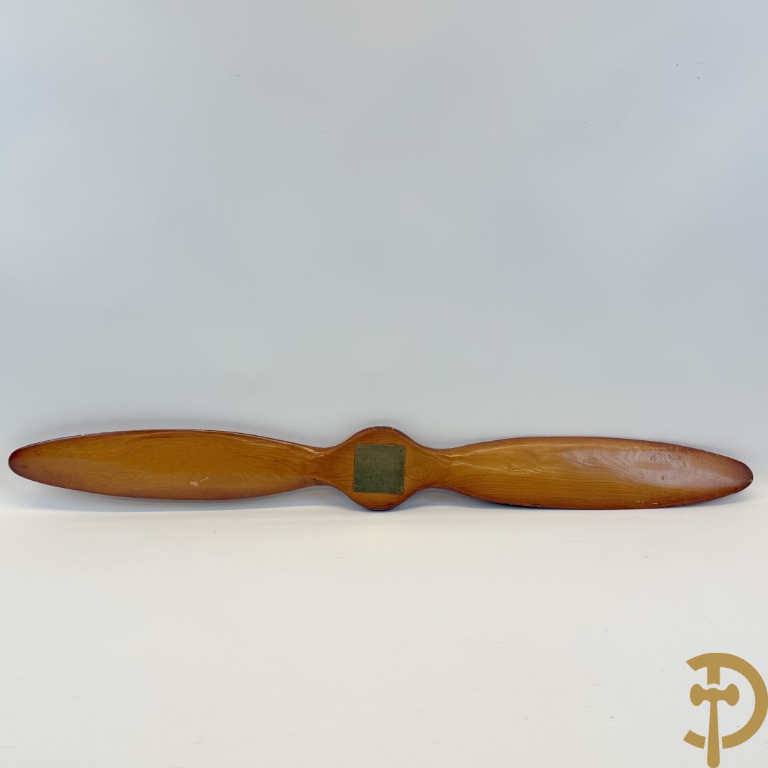 Decoratieve propellor, gemerkt To The Waterlooville Rafa Club Victoria from G. Turner & friends from Newbury