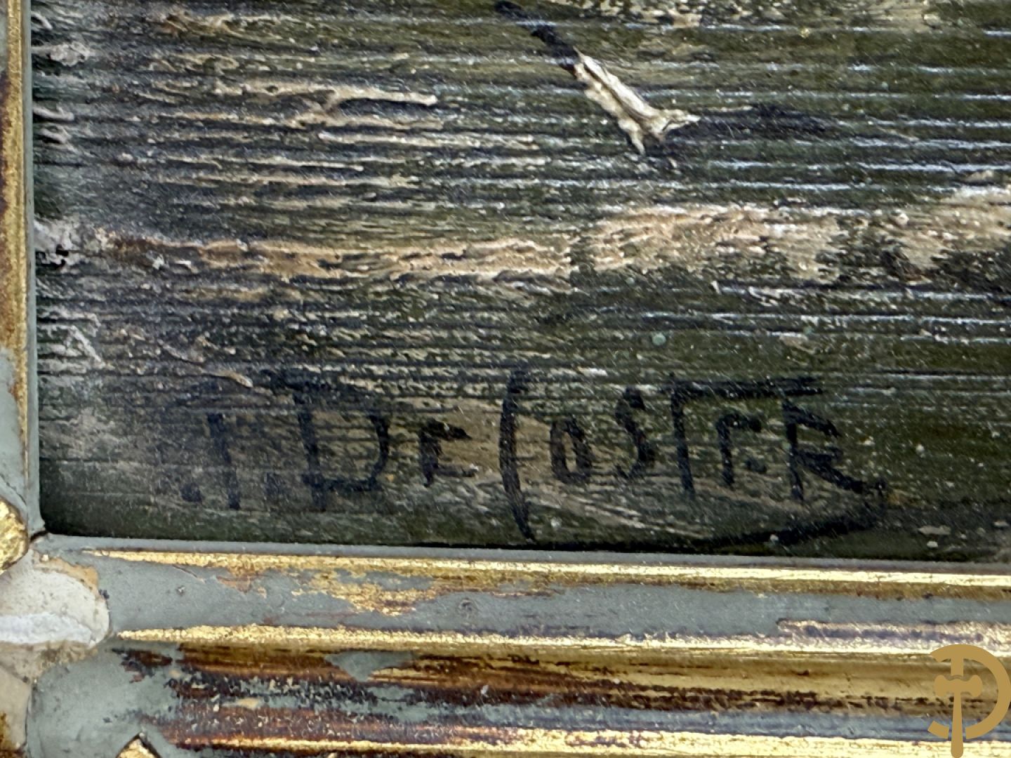 DE COSTER J. getekend 