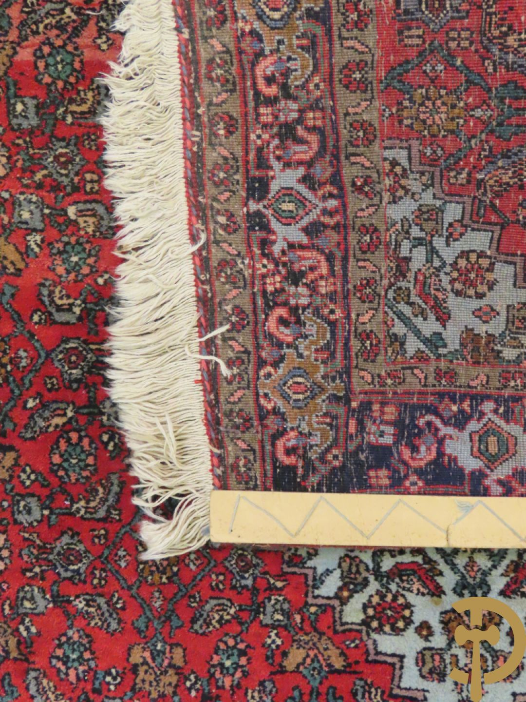 Perzisch handgeknoopt tapijt Senneh + Oosters handgeknoopt Bidjar + Oosters handgeknoopt tapijt Senneh