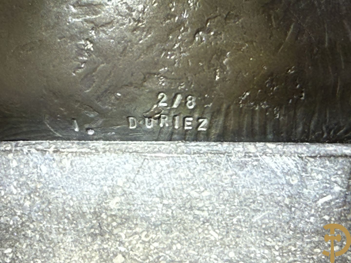 DURIEZ I. gestempeld 