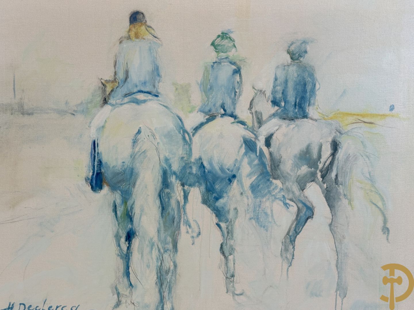 DECLERCQ H. getekend (Huguette) 