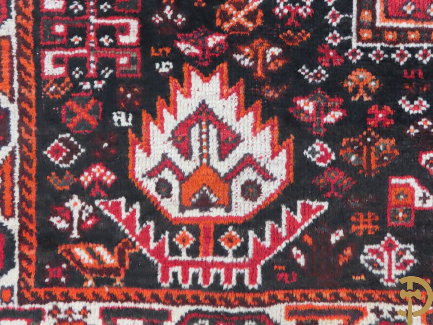 Oosters handgeknoopt tapijt Shiraz