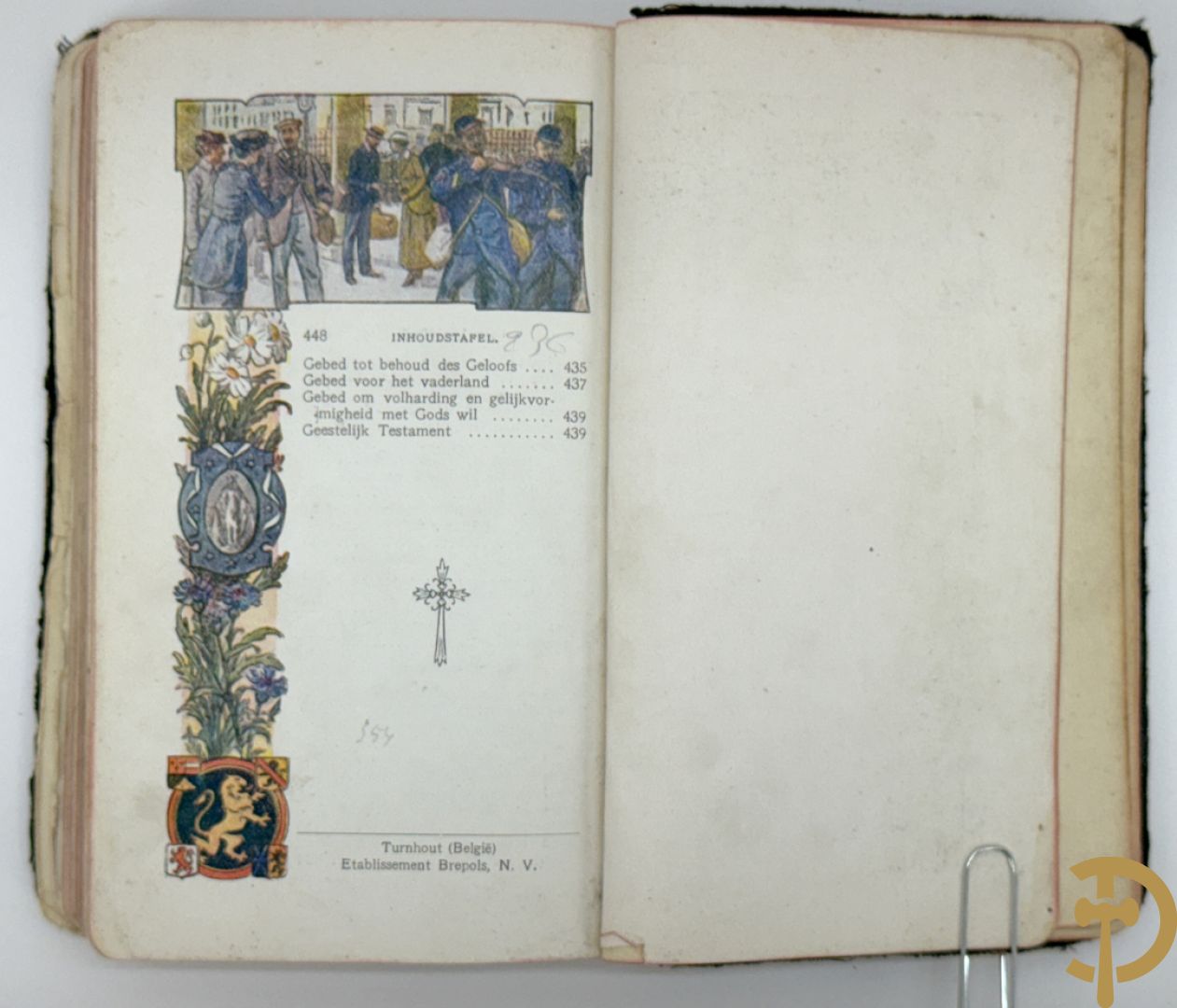 Collectie missal boekje van credo et pugno zeldzame editie 38/100