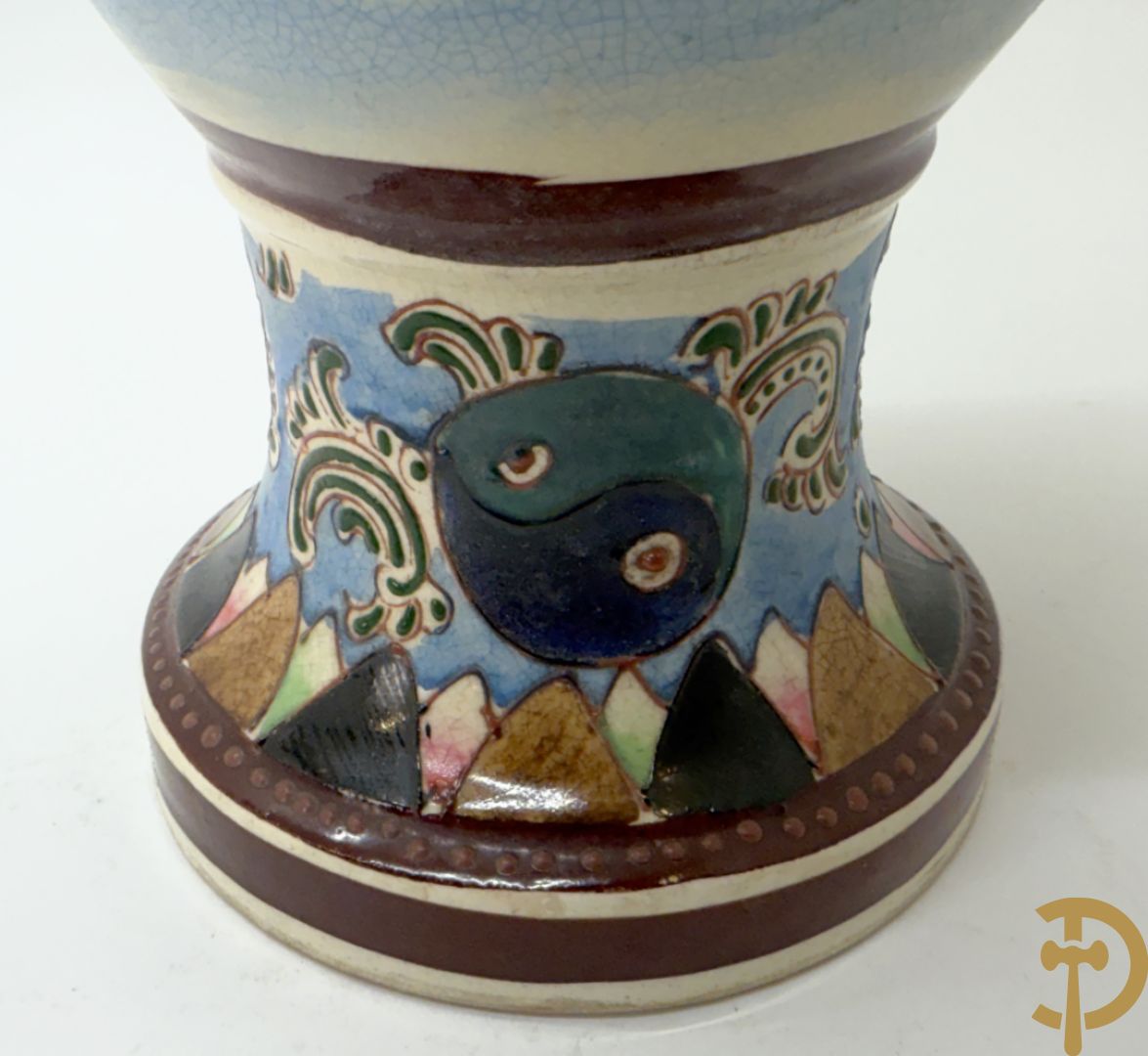 Paar Satsumat vazen met krijgertaferelen