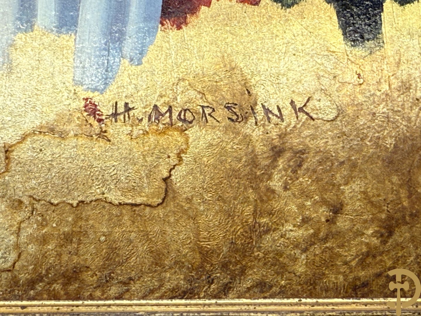 MORSINK H. getekend en 6/