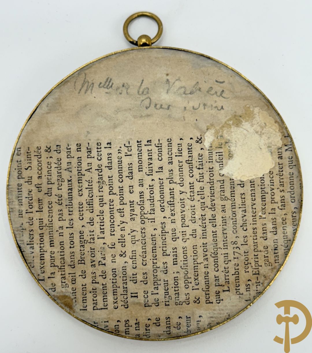 Vijf miniaturen met damersportretten en romantische scène, waarvan 4 getekend : de Roussely, Canova, Siluce ? en Domery ?