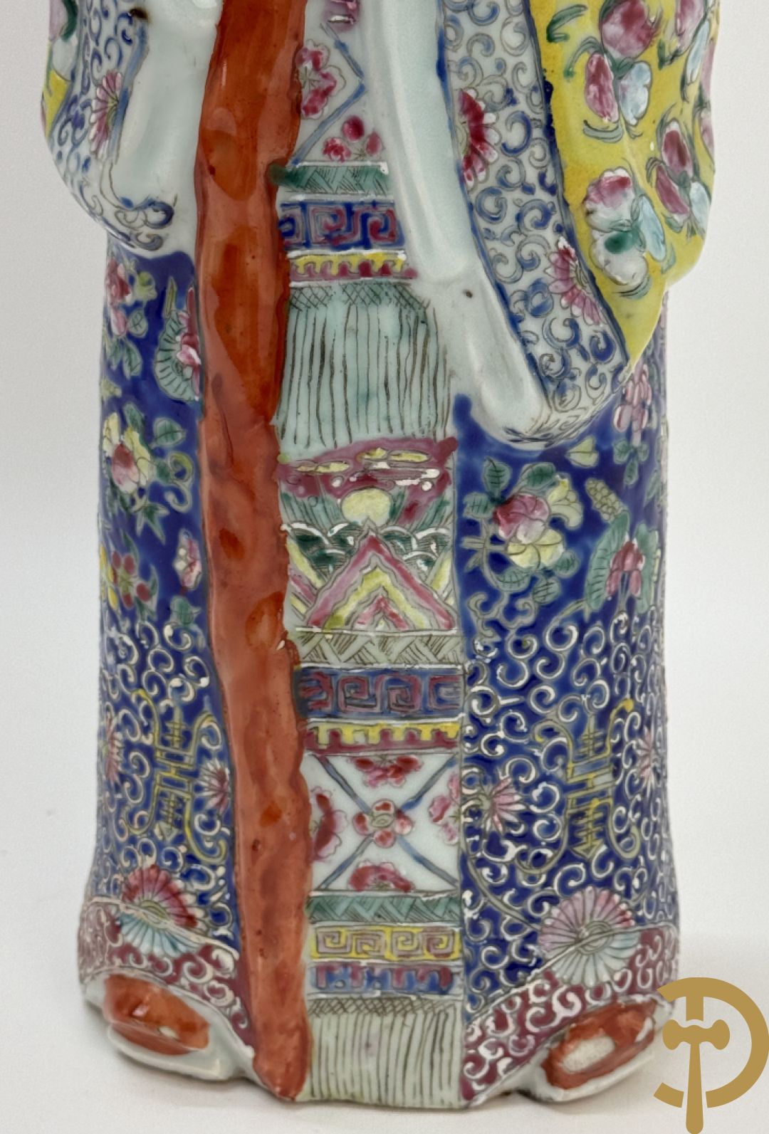 Chinese porseleinen handgekleurde wijsgeer