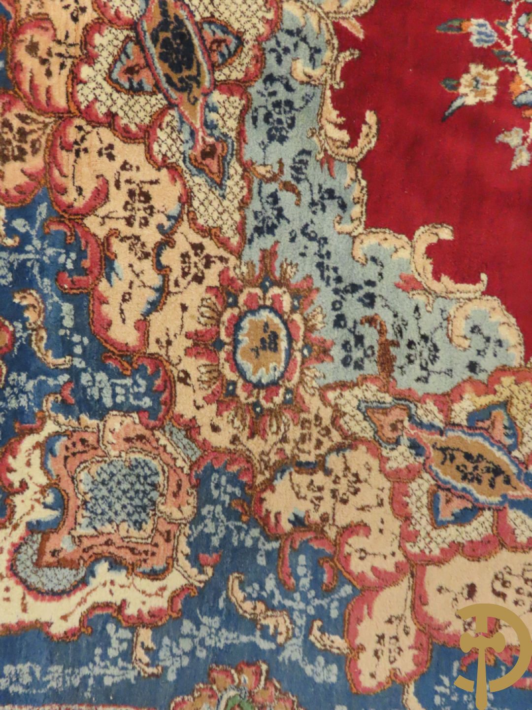 Oosters handgeknoopt tapijt Kirman Royal