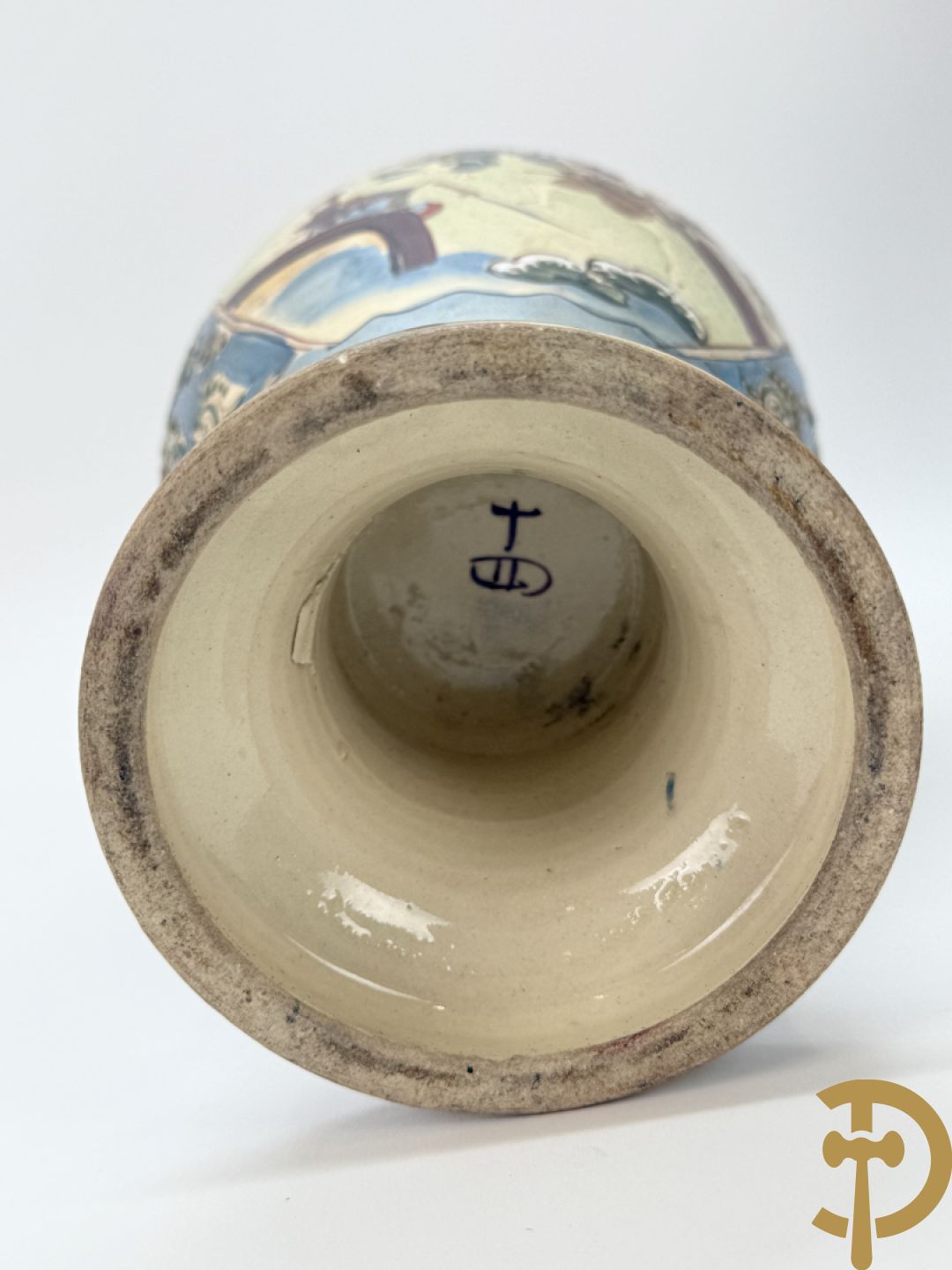 Paar Satsumat vazen met krijgertaferelen