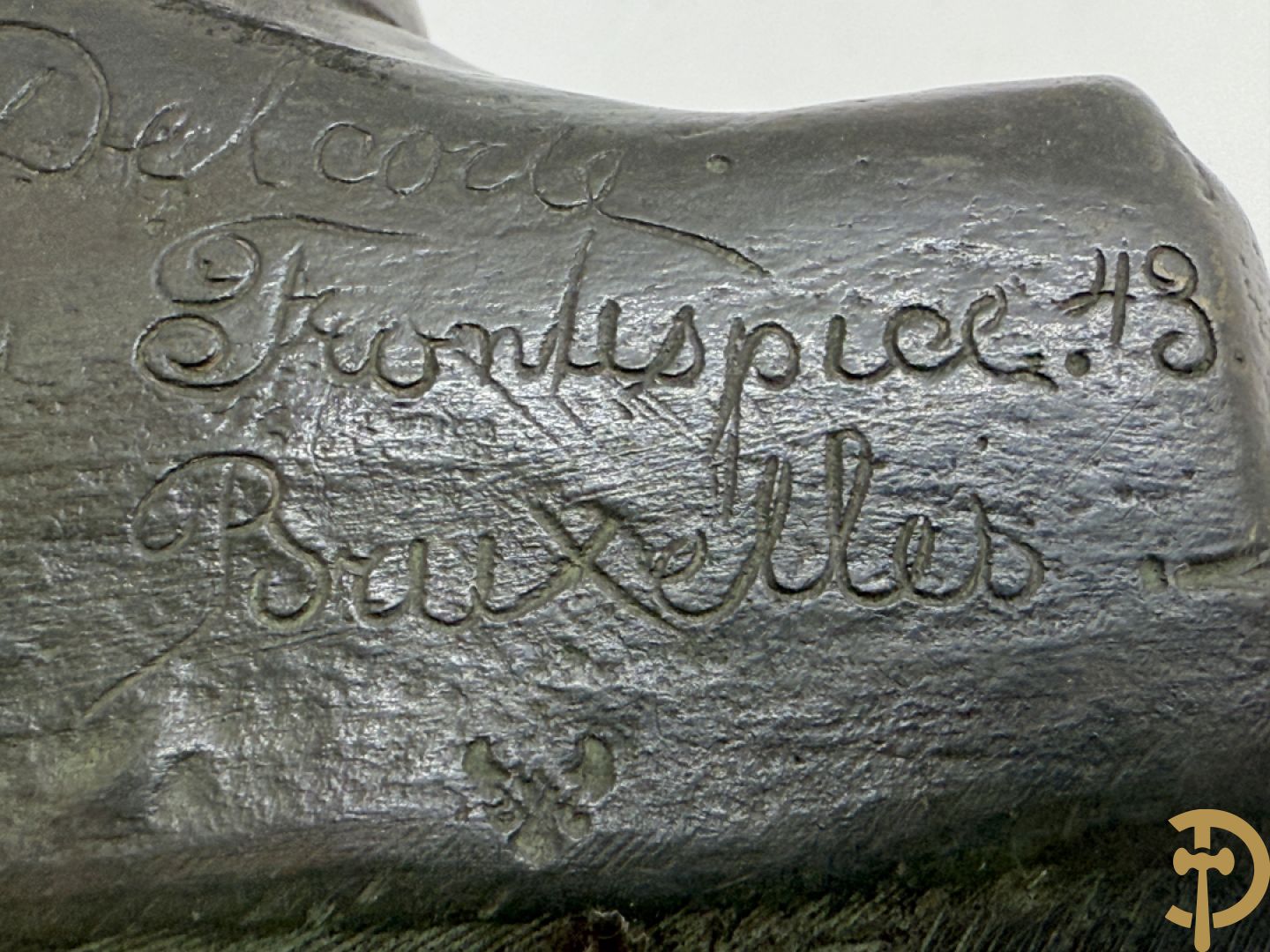 DELCORTE J. getekend - Rue du Frondispisce 43 Bruxelles 