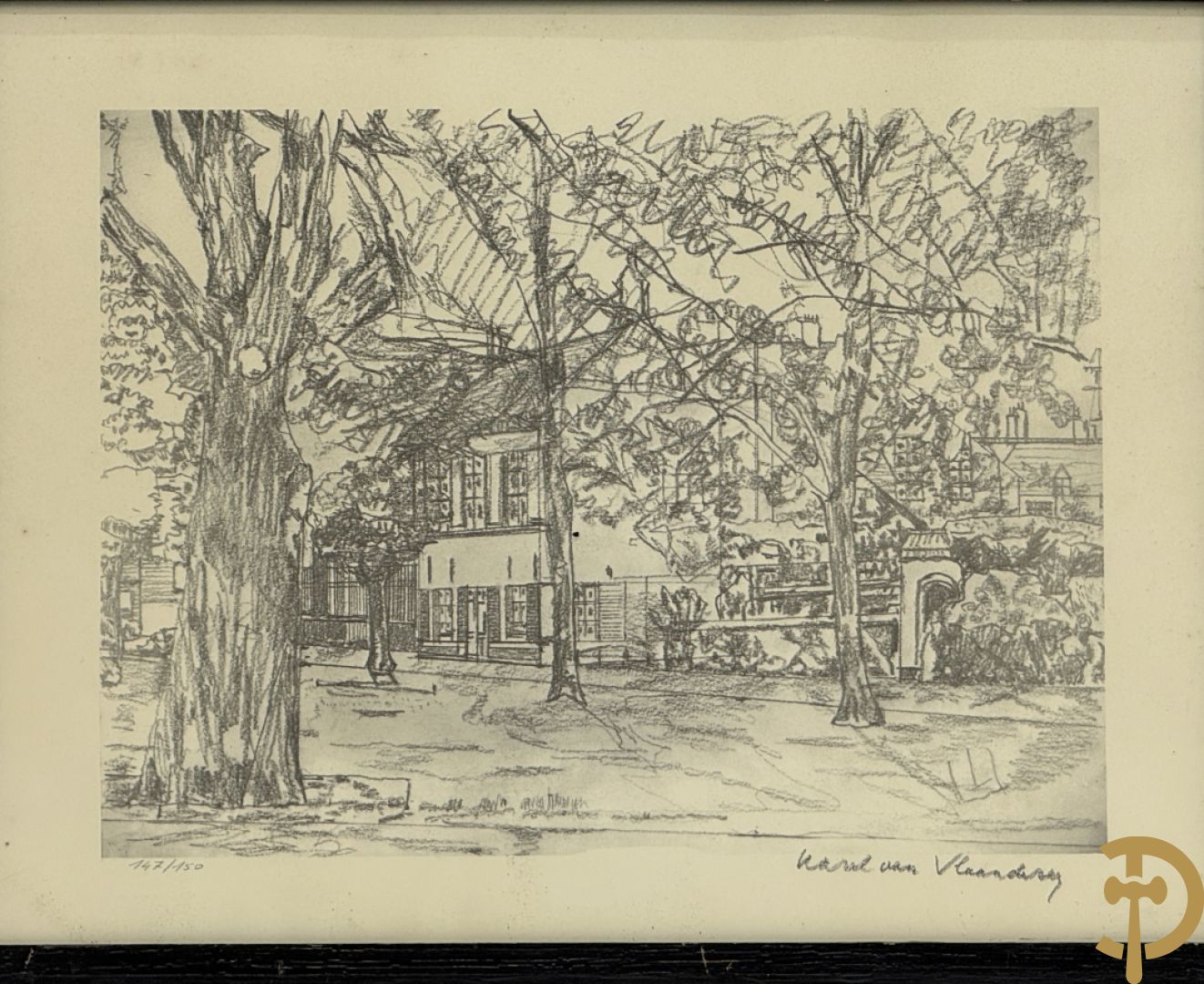 VAN VLAANDEREN Karel getekend 