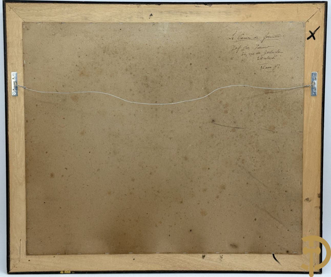 DE PAUW Jef getekend Etterbeek 1942 