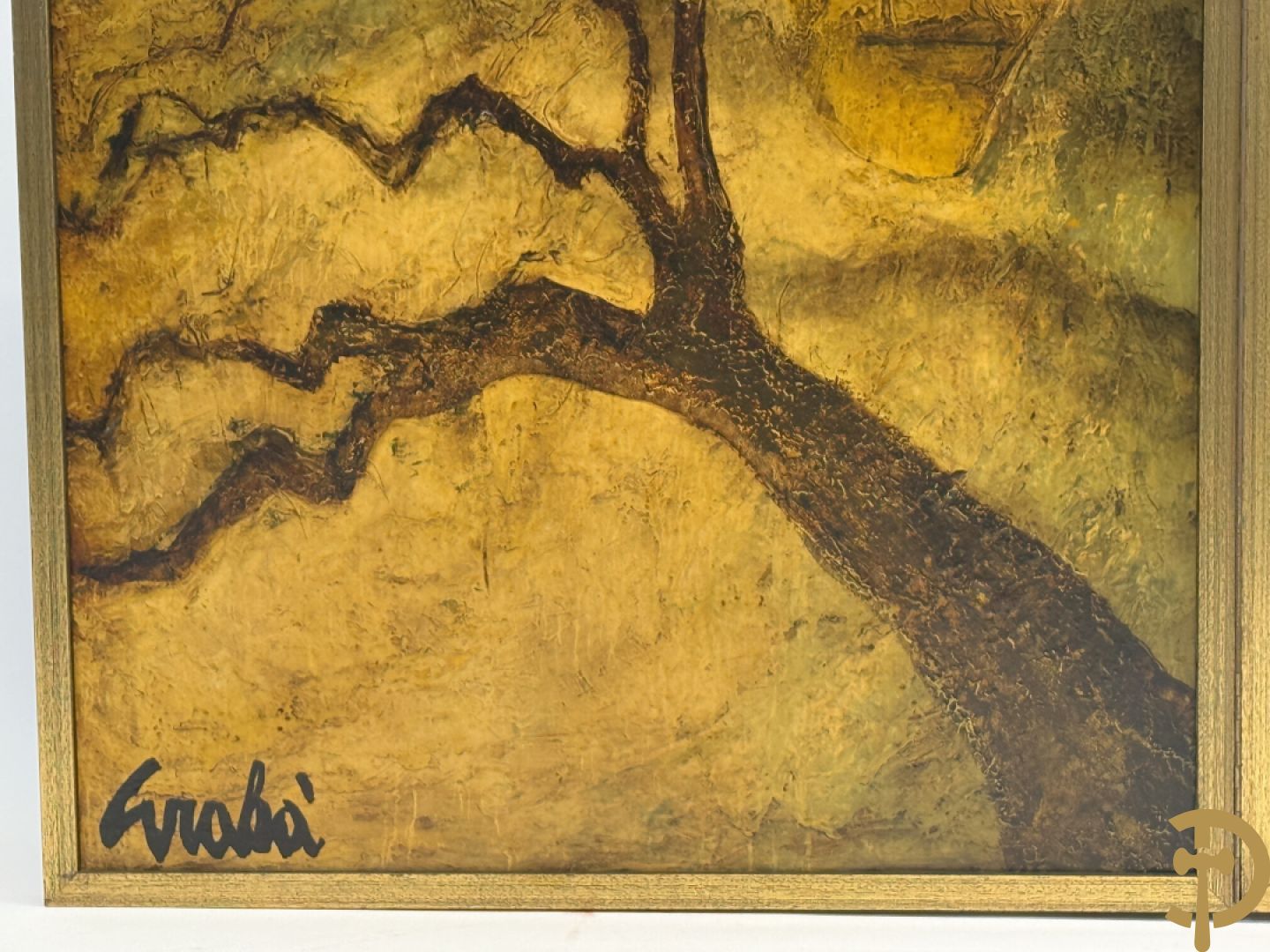 GRABA getekend - Triptiek : Binnenkant 