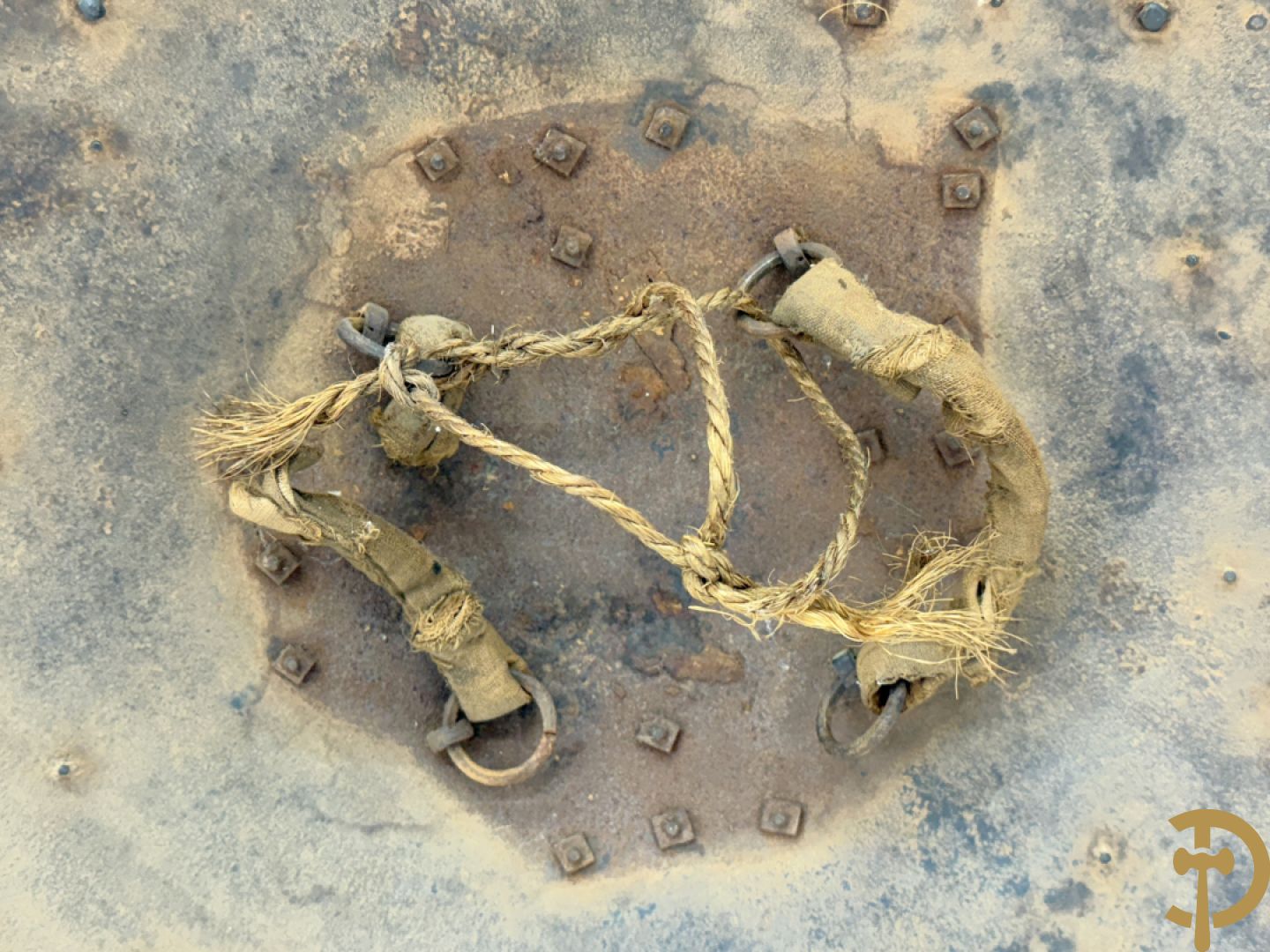 Bewerkt ijzeren Indo-Perzisch Dhal-Separ schild, 19e