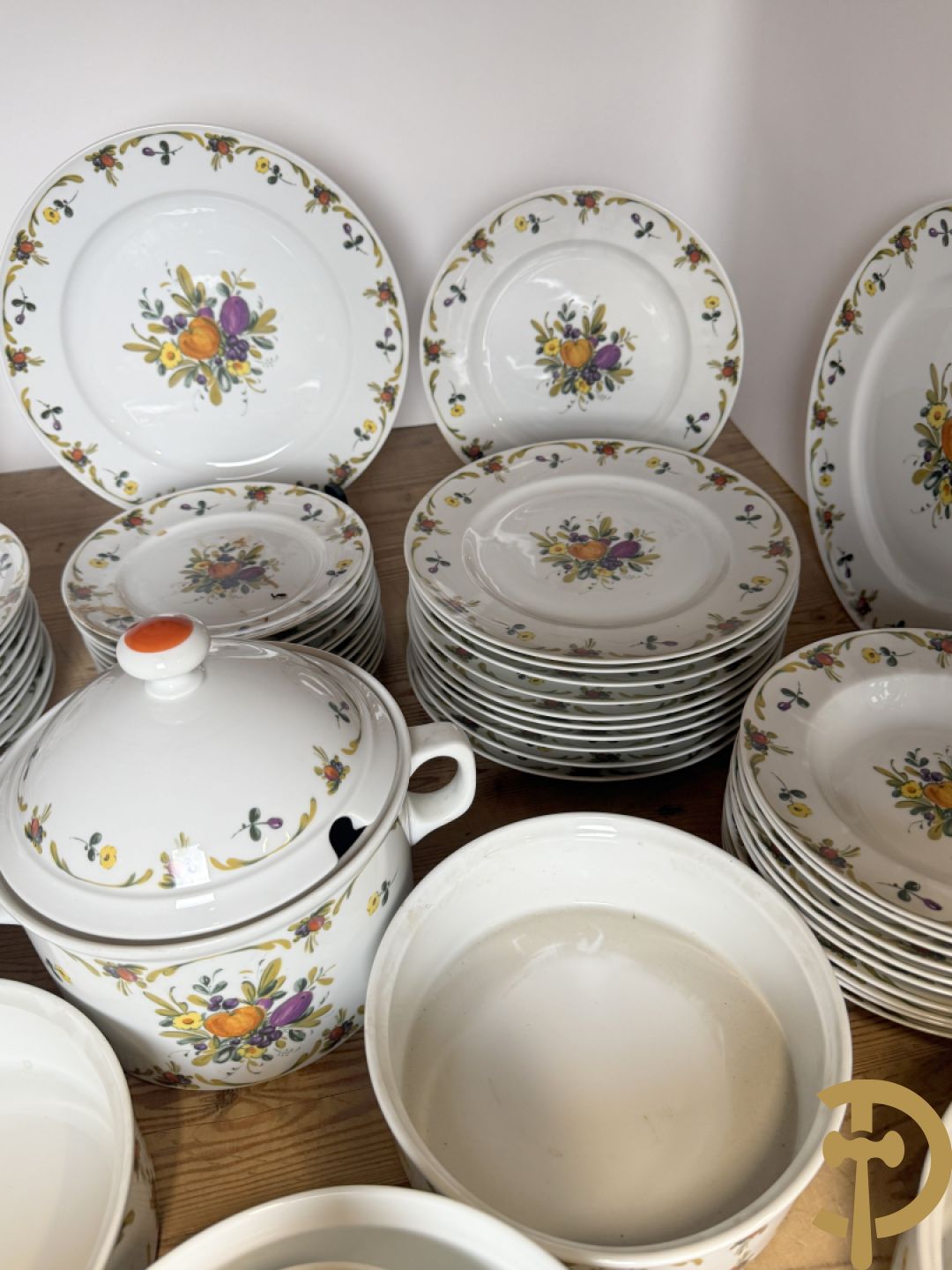 Porseleinen eetservies, Royal Tettau Bavaria Germany