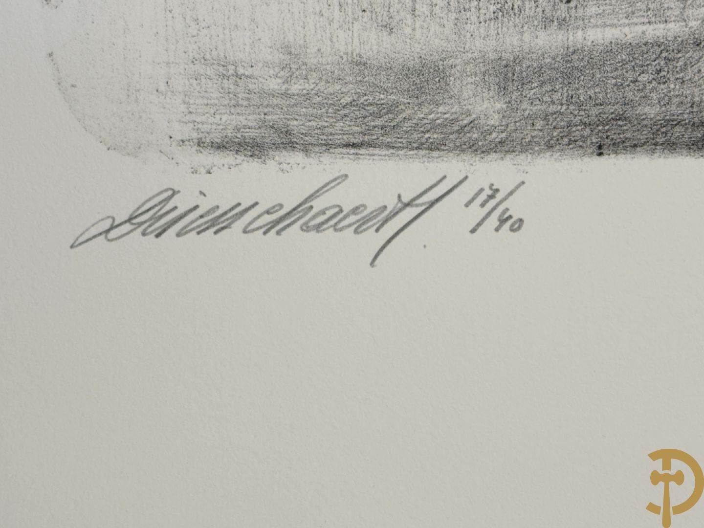 DRIESSCHAERT H. get. Kunstmap met 15 lithografieën met inleidend woord van Gaby Gyselen - 17/40 + DRIESSCHAERT getekend 