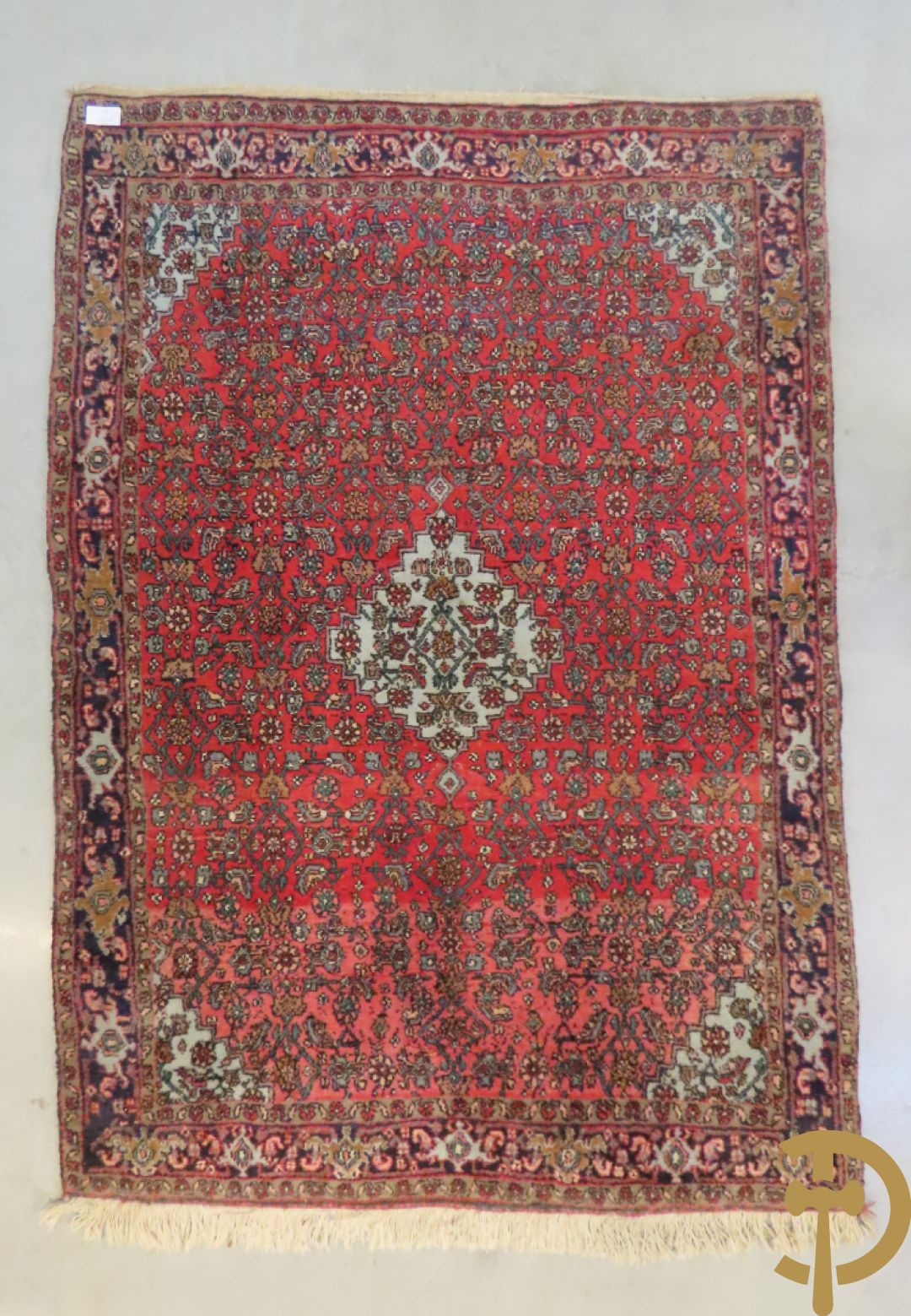 Perzisch handgeknoopt tapijt Senneh + Oosters handgeknoopt Bidjar + Oosters handgeknoopt tapijt Senneh