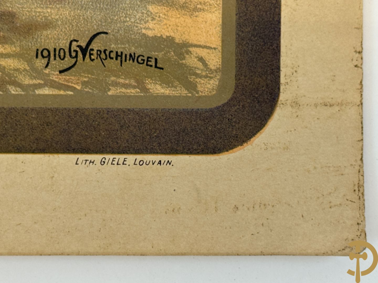 VERSCHINGEL getekend 1910 