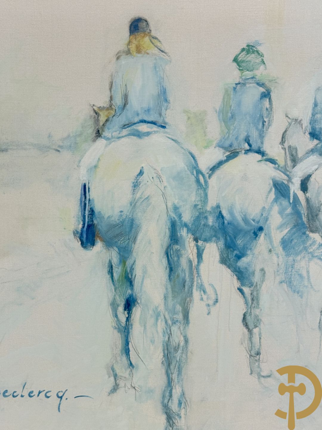 DECLERCQ H. getekend (Huguette) 