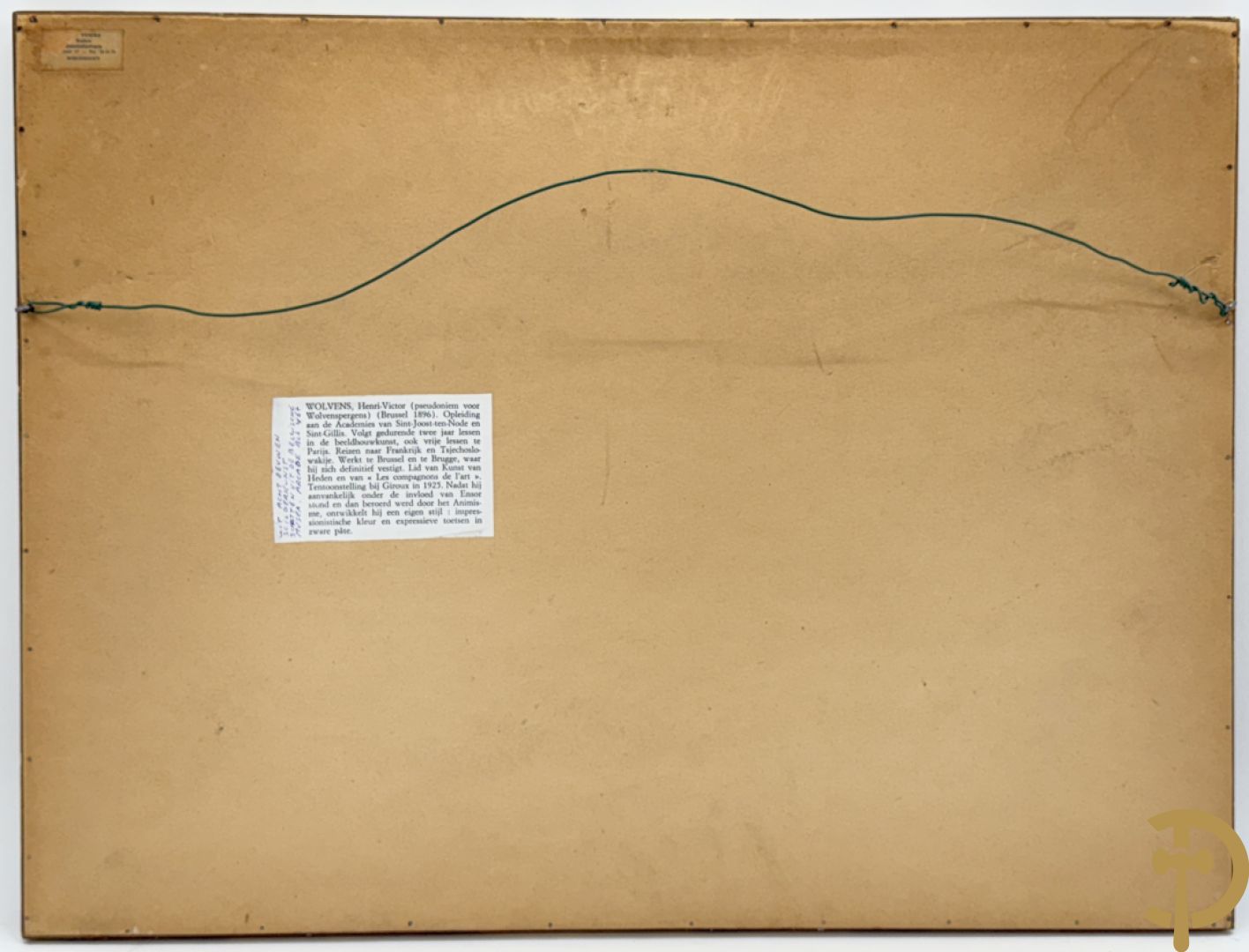 WOLVENS H.V. getekend (Henri-Victor) 