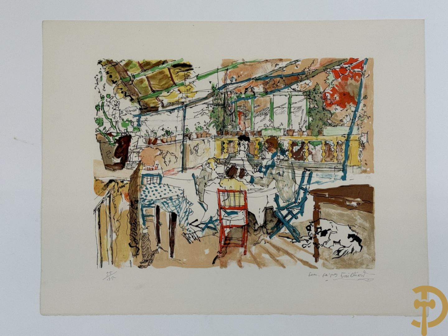 GAILLIARD Jean Jacques getekend 