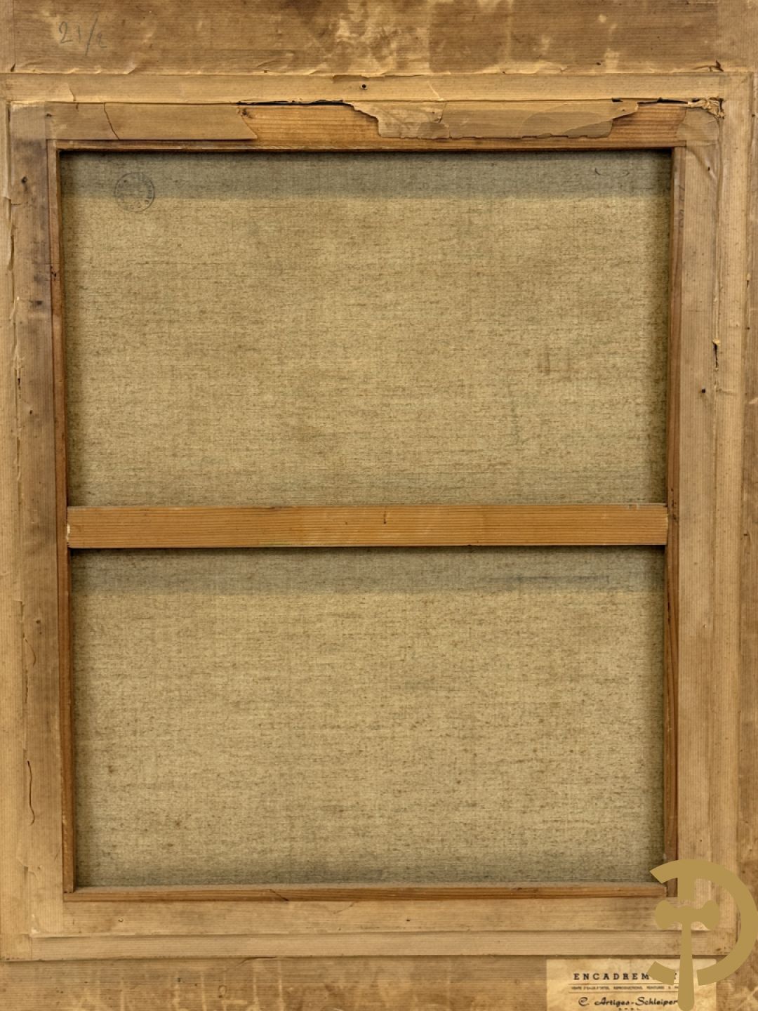 CALZENATI A. getekend 