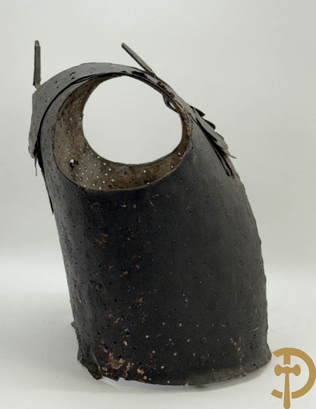 Metalen 19e schermharnas