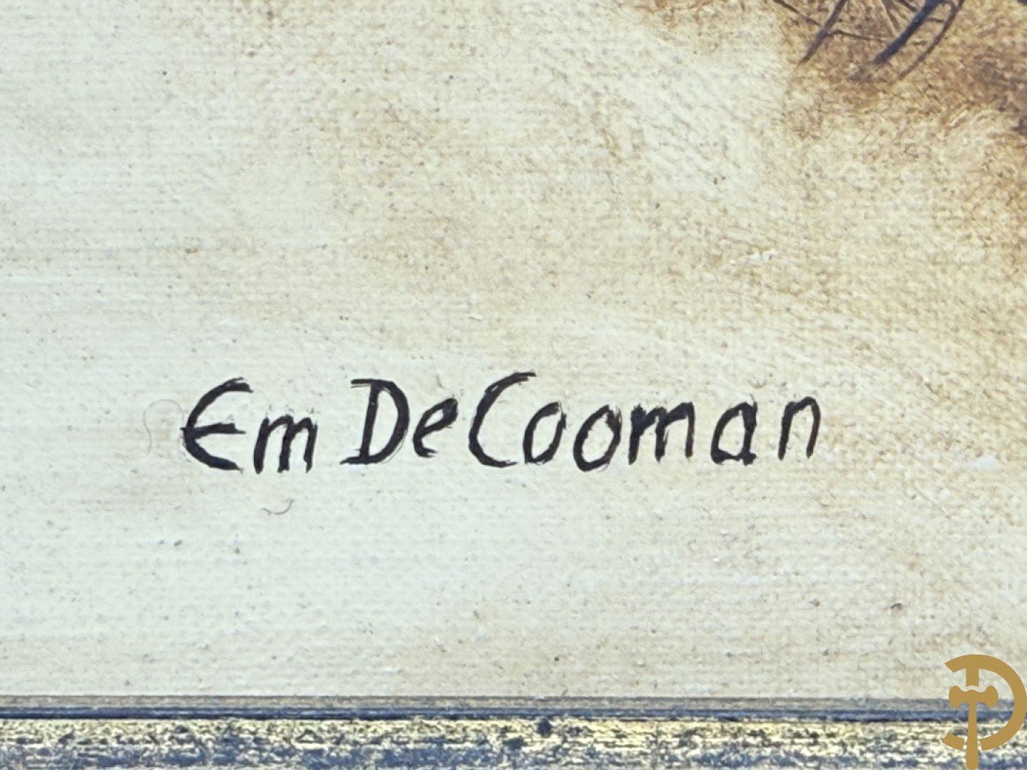 DE COOMAN Em. getekend 1982 