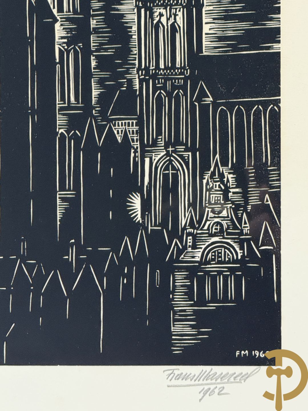 MASEREEL Frans getekend 1962 