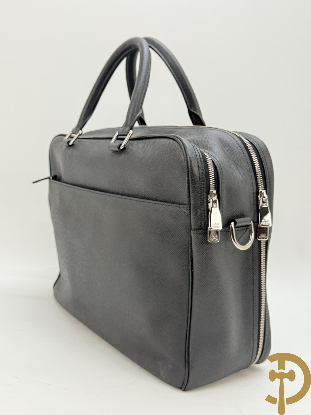 Lederen herentas, Louis Vuitton overnight buisiness bag