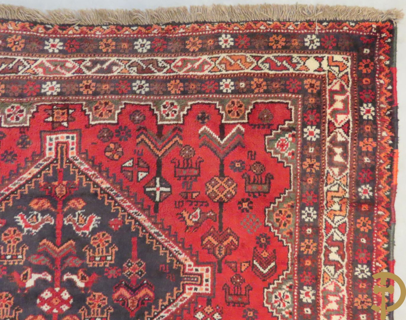 Oosters handgeknoopt tapijt Shiraz