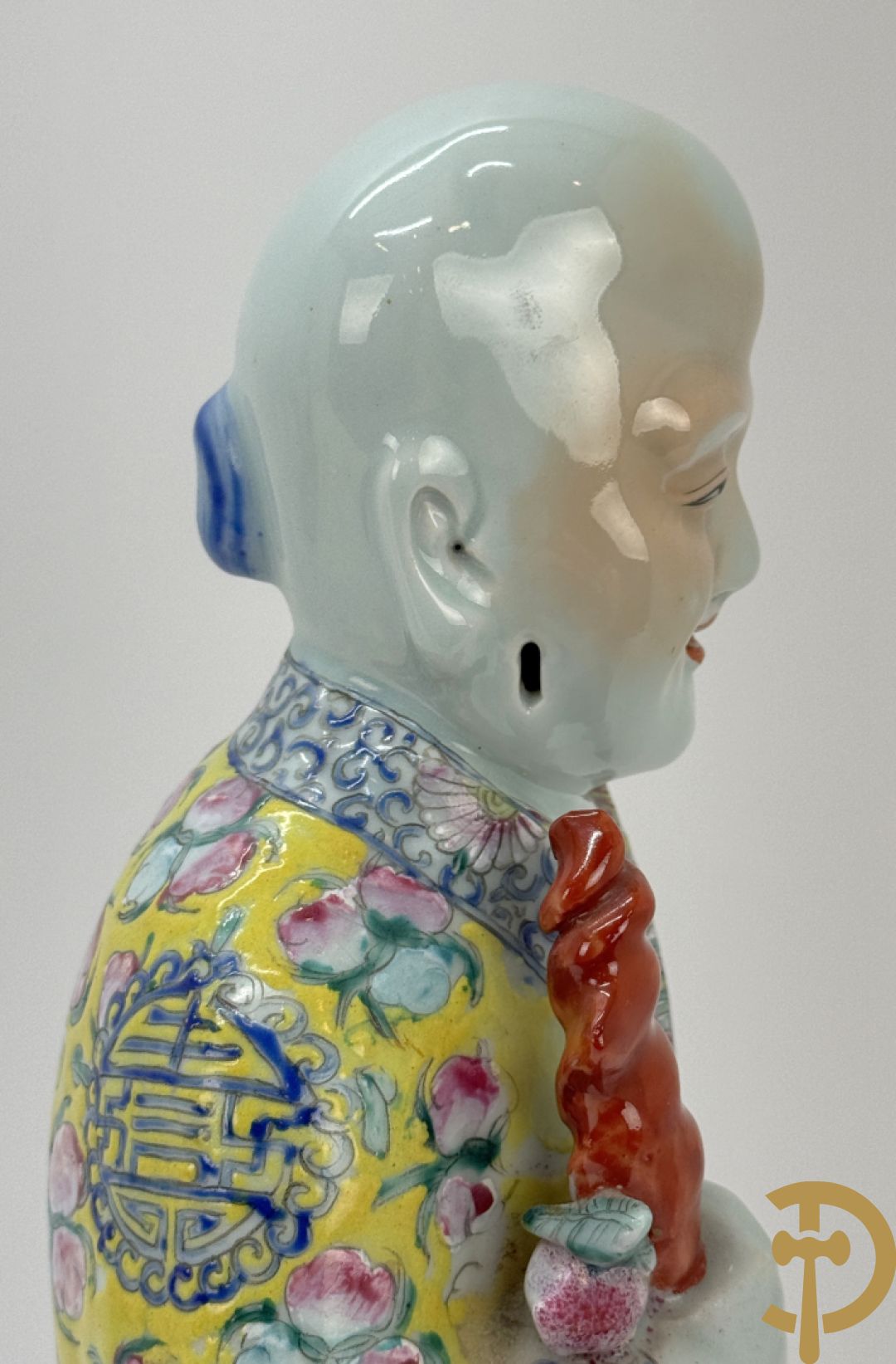 Chinese porseleinen handgekleurde wijsgeer