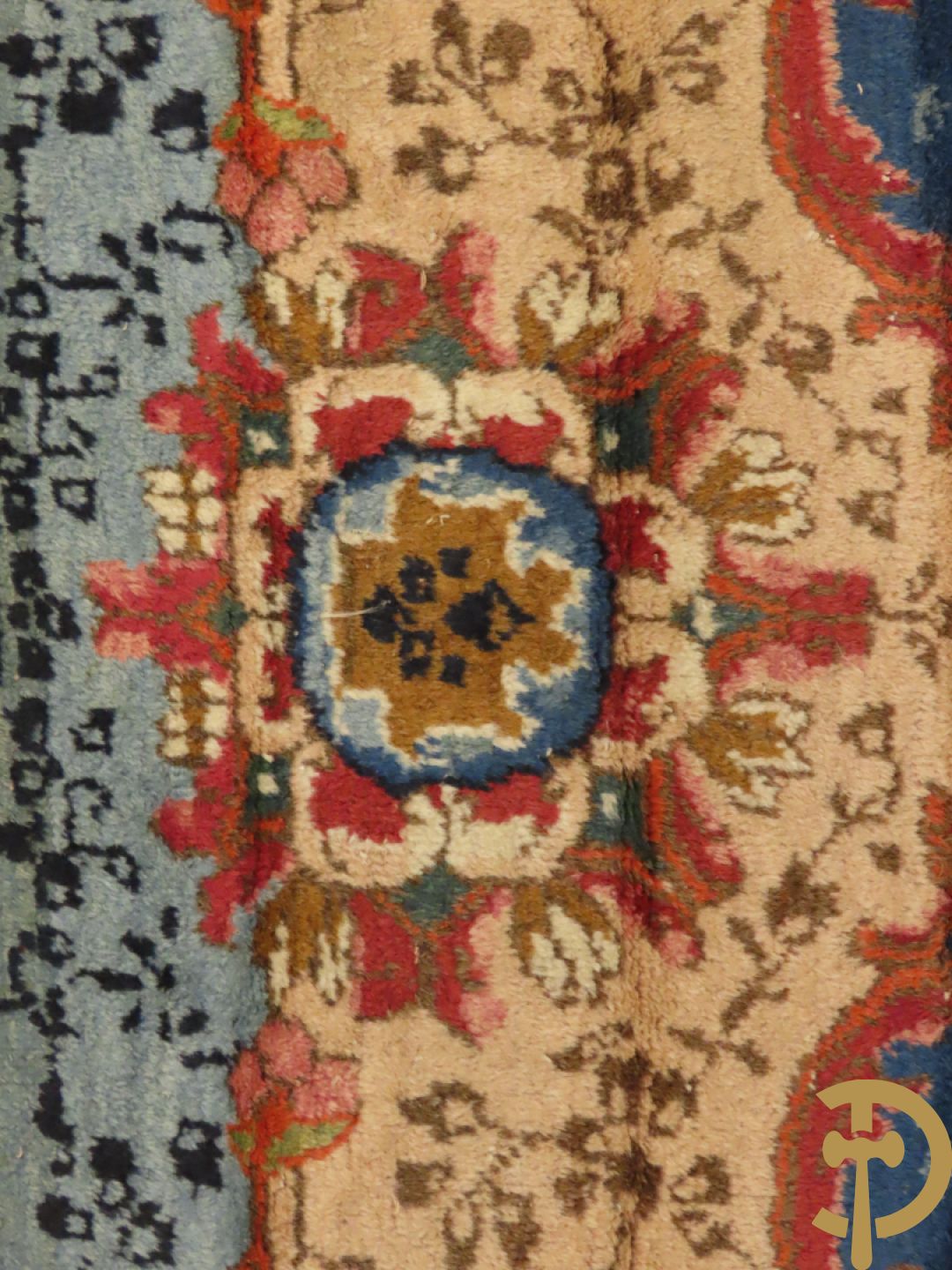 Oosters handgeknoopt tapijt Kirman Royal