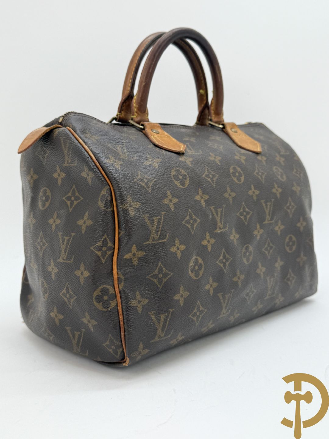 Kleine speedybag Louis Vuitton, binnenin gemerkt TH 0948