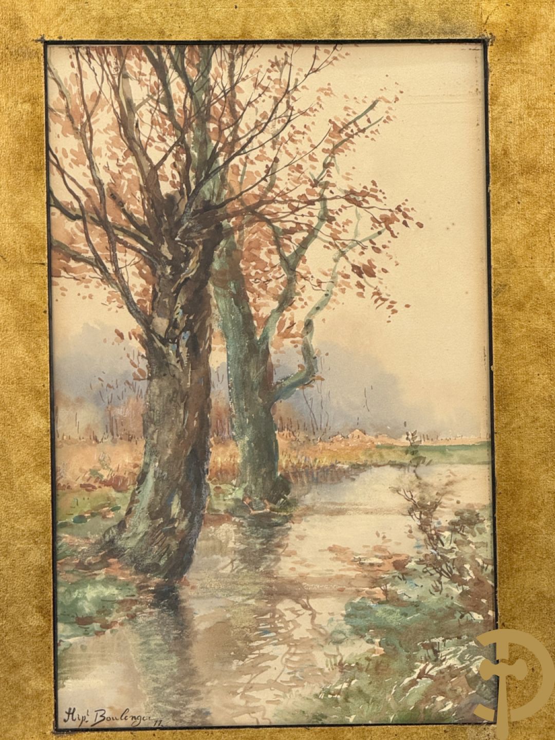 BOULANGER Hip.t getekend 